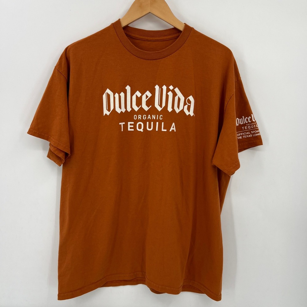 University of Texas Longhorns L Dulce Vida Tequila Gameday T-Shirt Burnt Orange
